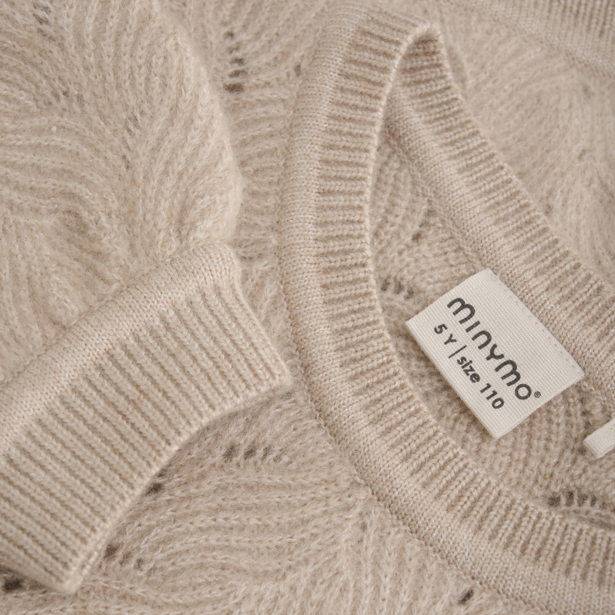Детский свитер Minymo Коричневый | фото
