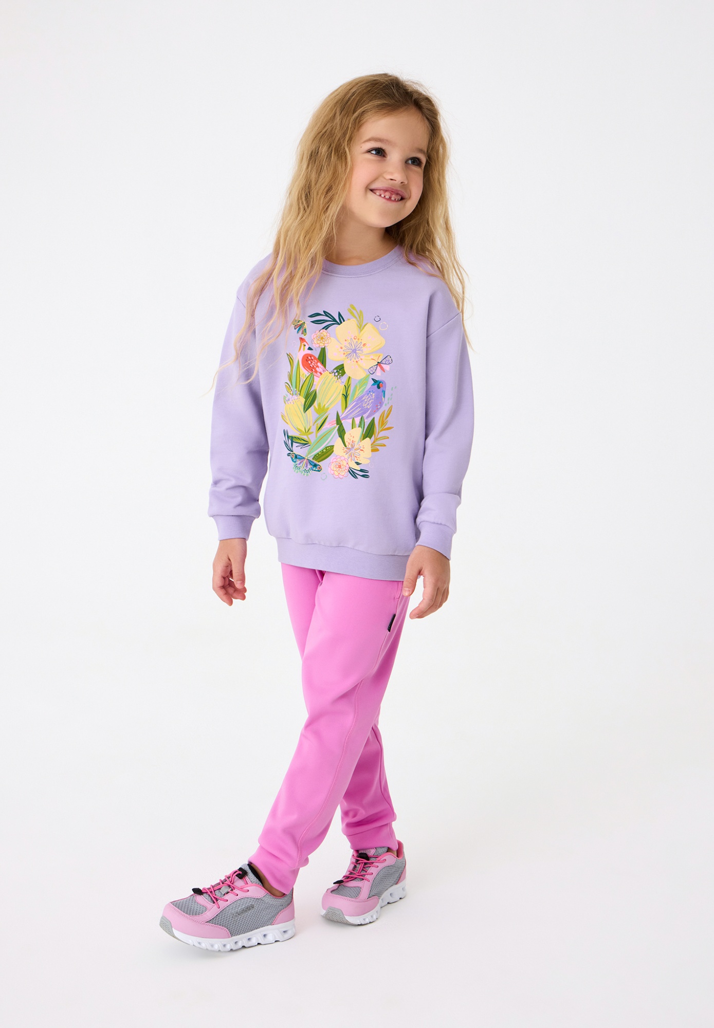 Детский свитшот Lassie Pihatatar Фиолетовый | фото