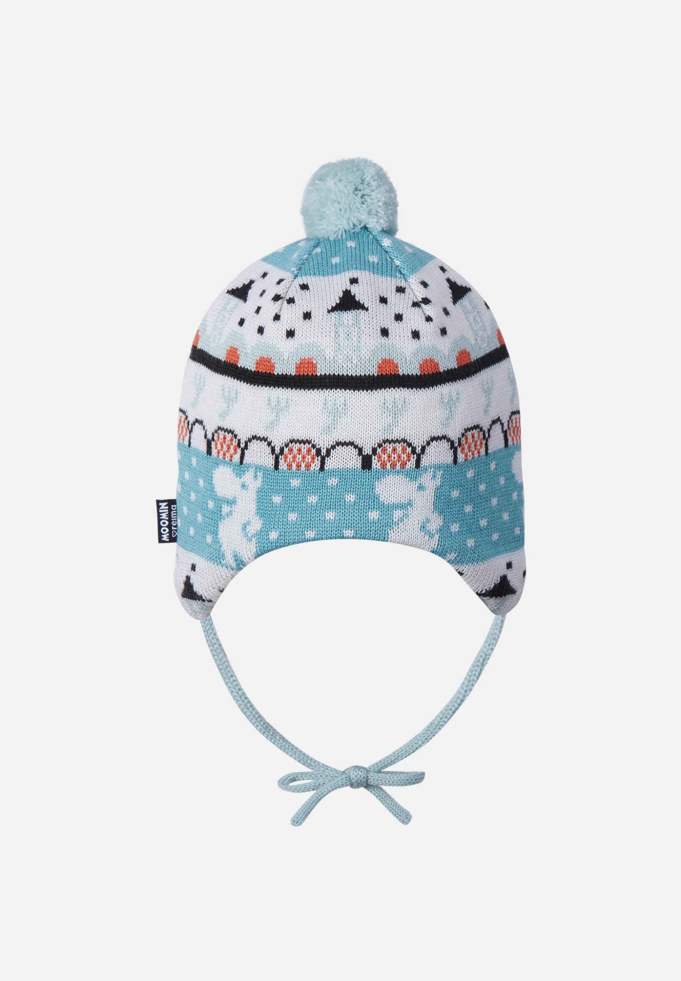 Шапка-бини для новорожденных Reima Moomin Yngst Синяя | фото