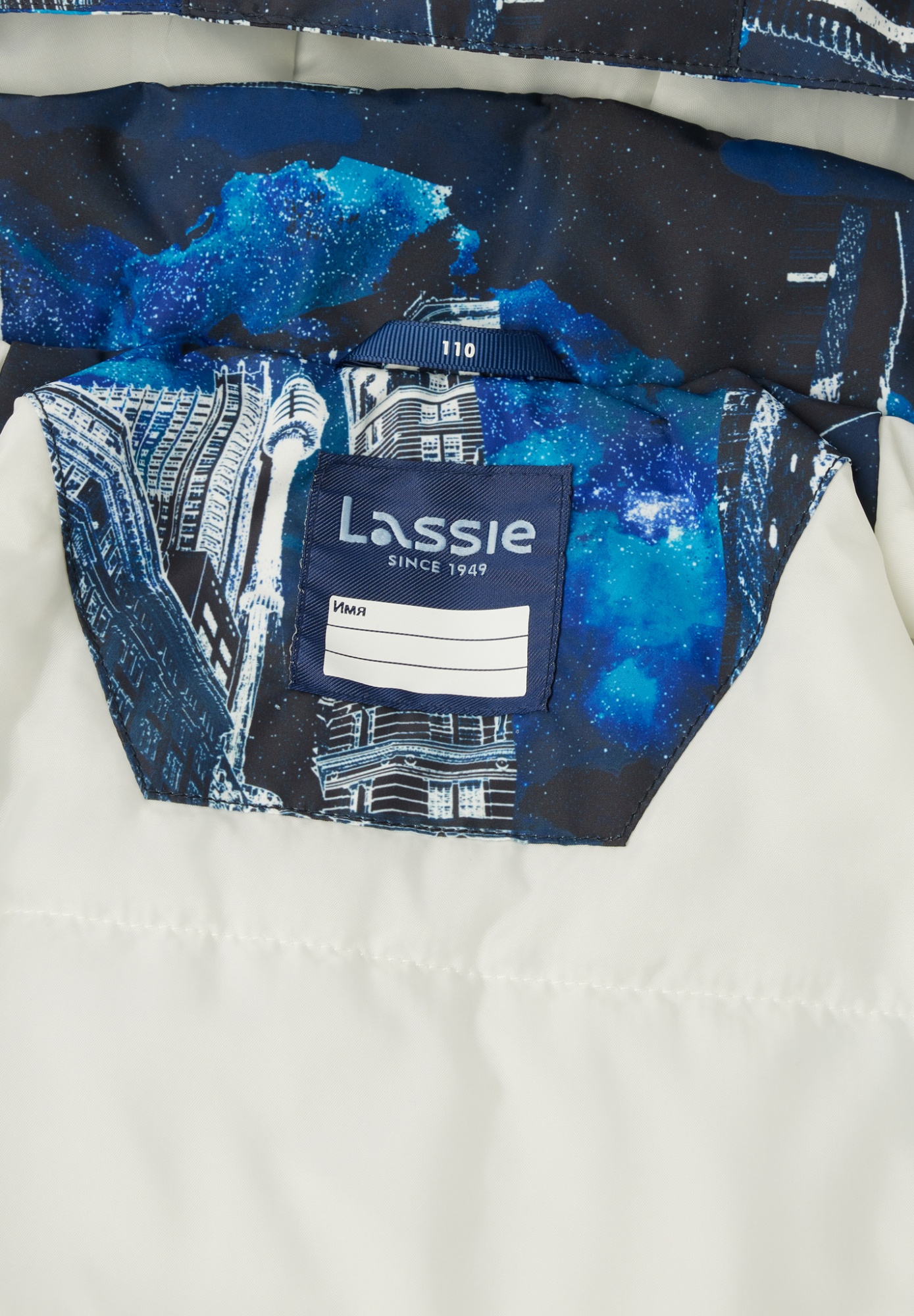 Детская утепленная куртка Lassie Valton Синяя | фото