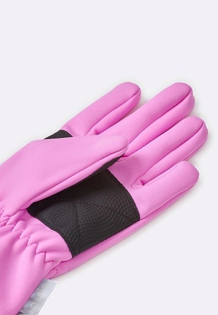 Детские перчатки из материала Softshell Lassie Yodiell Розовые | фото