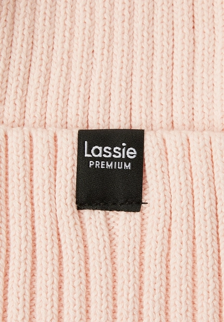 Шапка-бини Lassie Hattara Розовая | фото