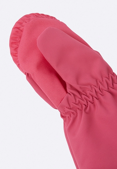 Детские варежки текстильные Lassie Odri Розовые | фото