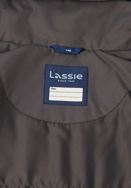 Детская утепленная куртка Lassie Evert Серая | фото