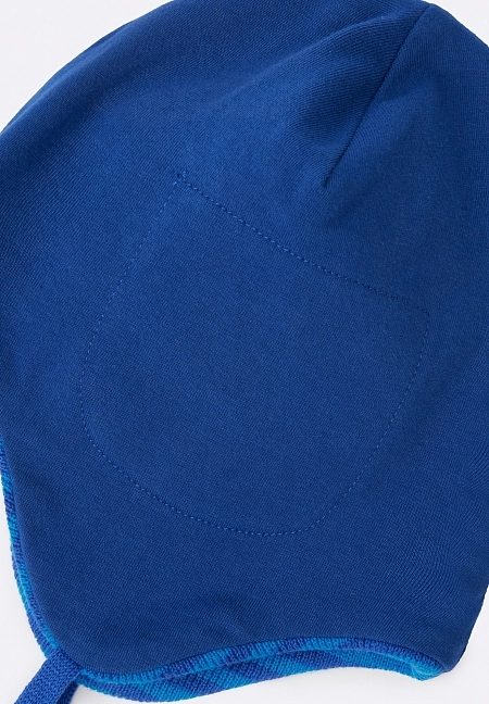 Детская шапка-бини Lassie Kivi Синяя | фото