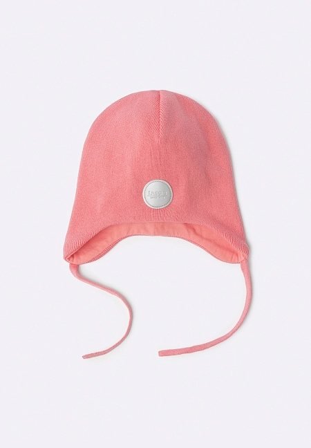 Детская шапка-бини Lassie Kivi Розовая | фото