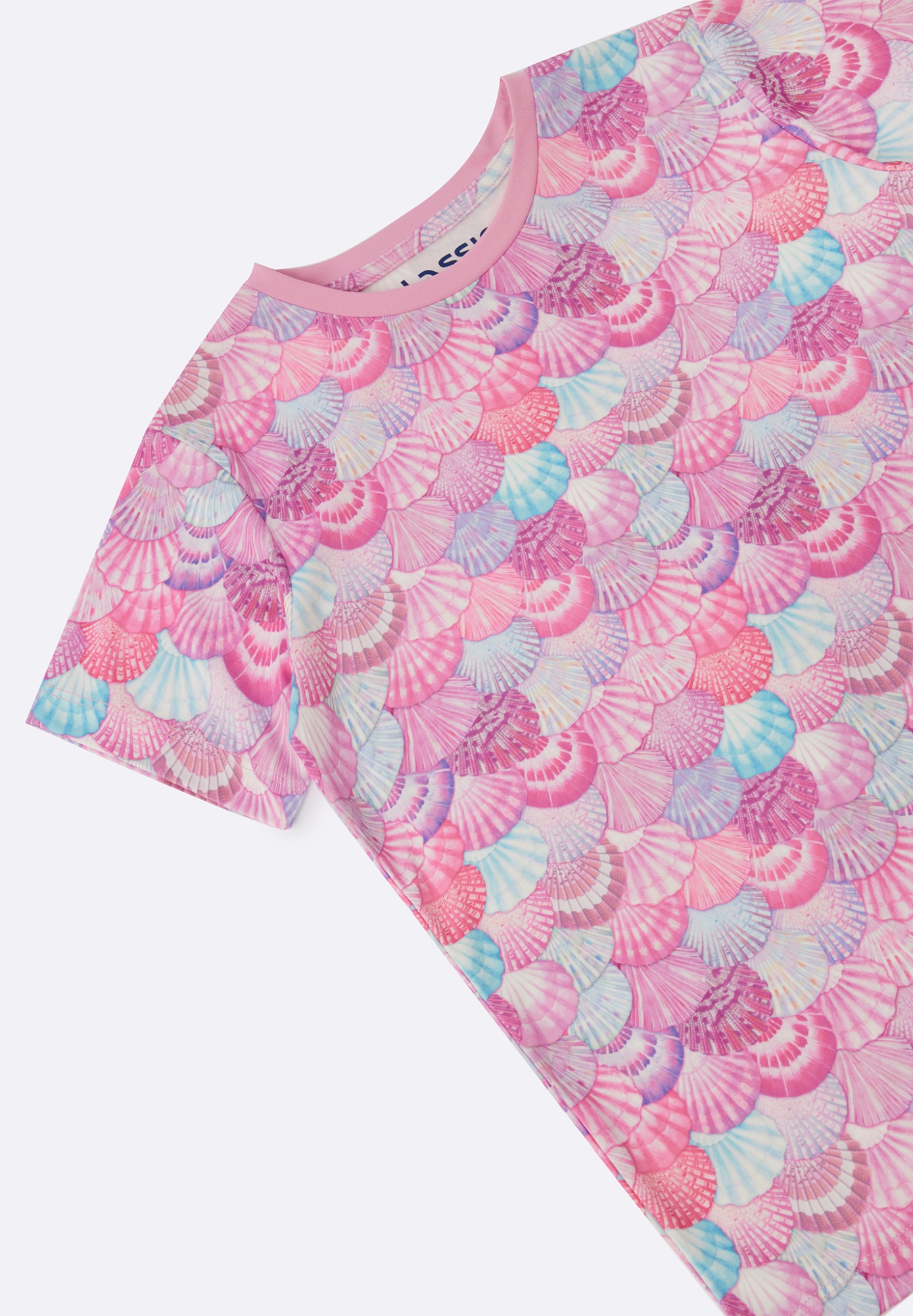 Детская футболка Lassie Lupaava Розовая | фото