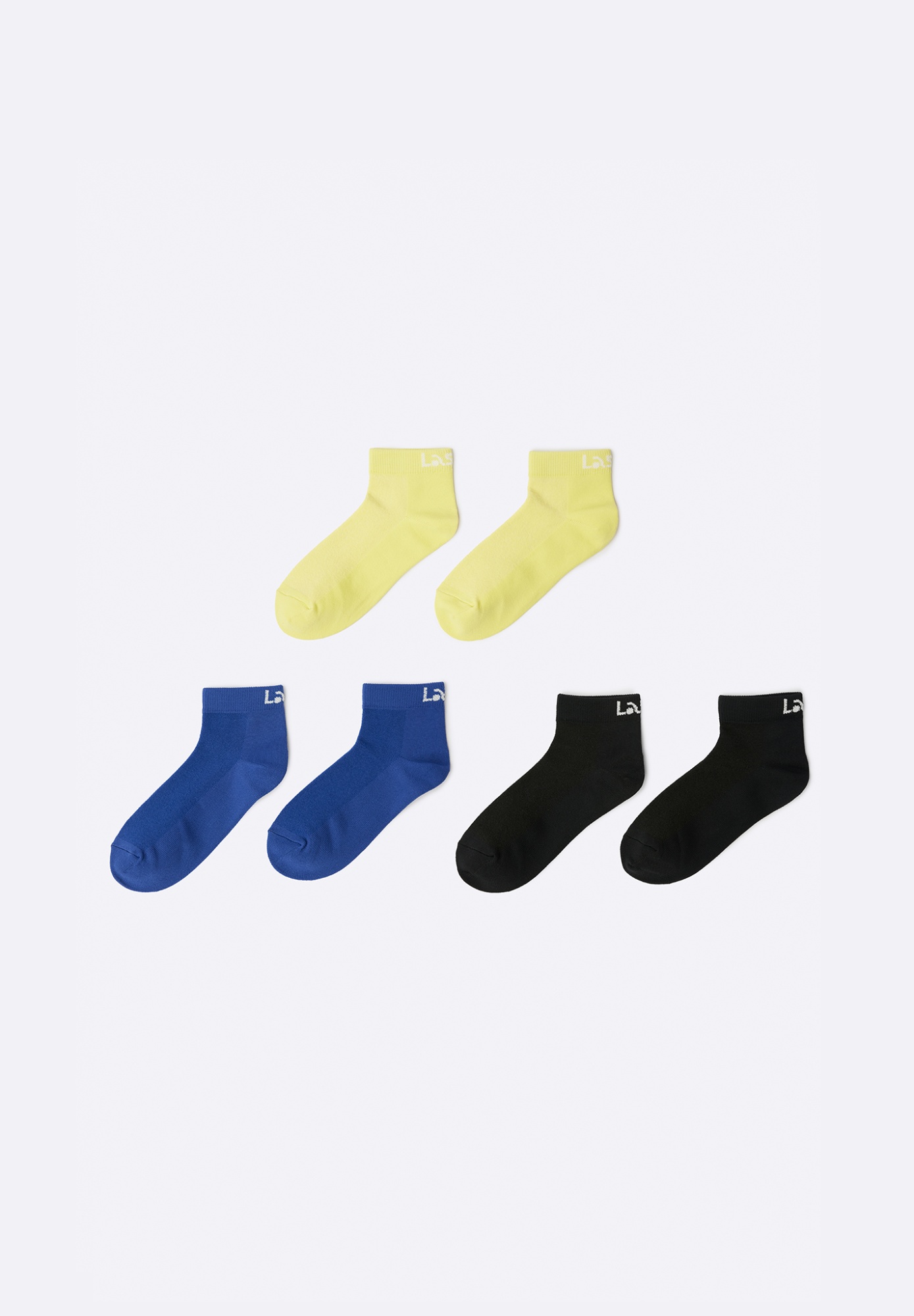 Детские носки Lassie Vauhtiin, 3 пары Синие | фото