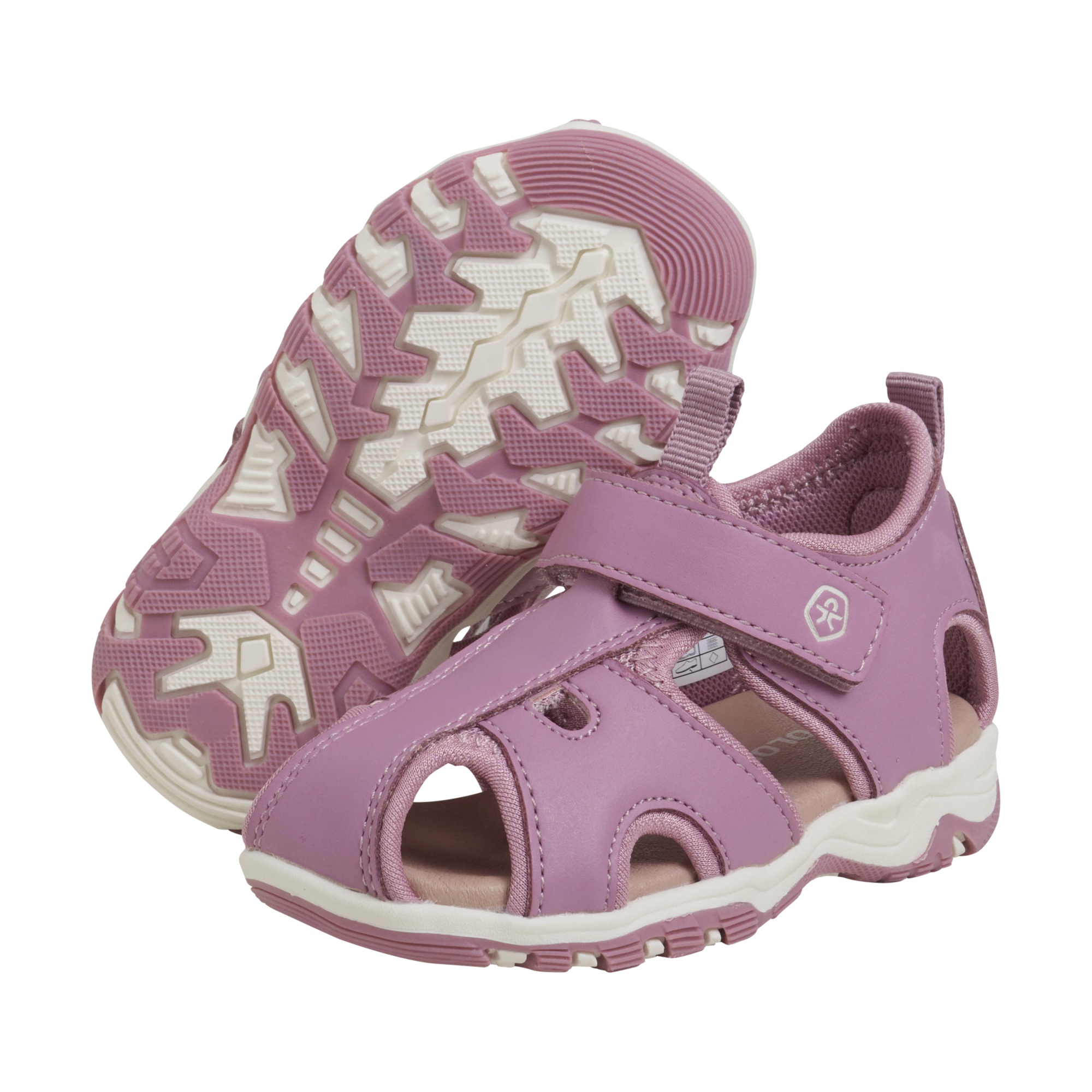 Детские сандалии на липучке Color Kids Розовые | фото