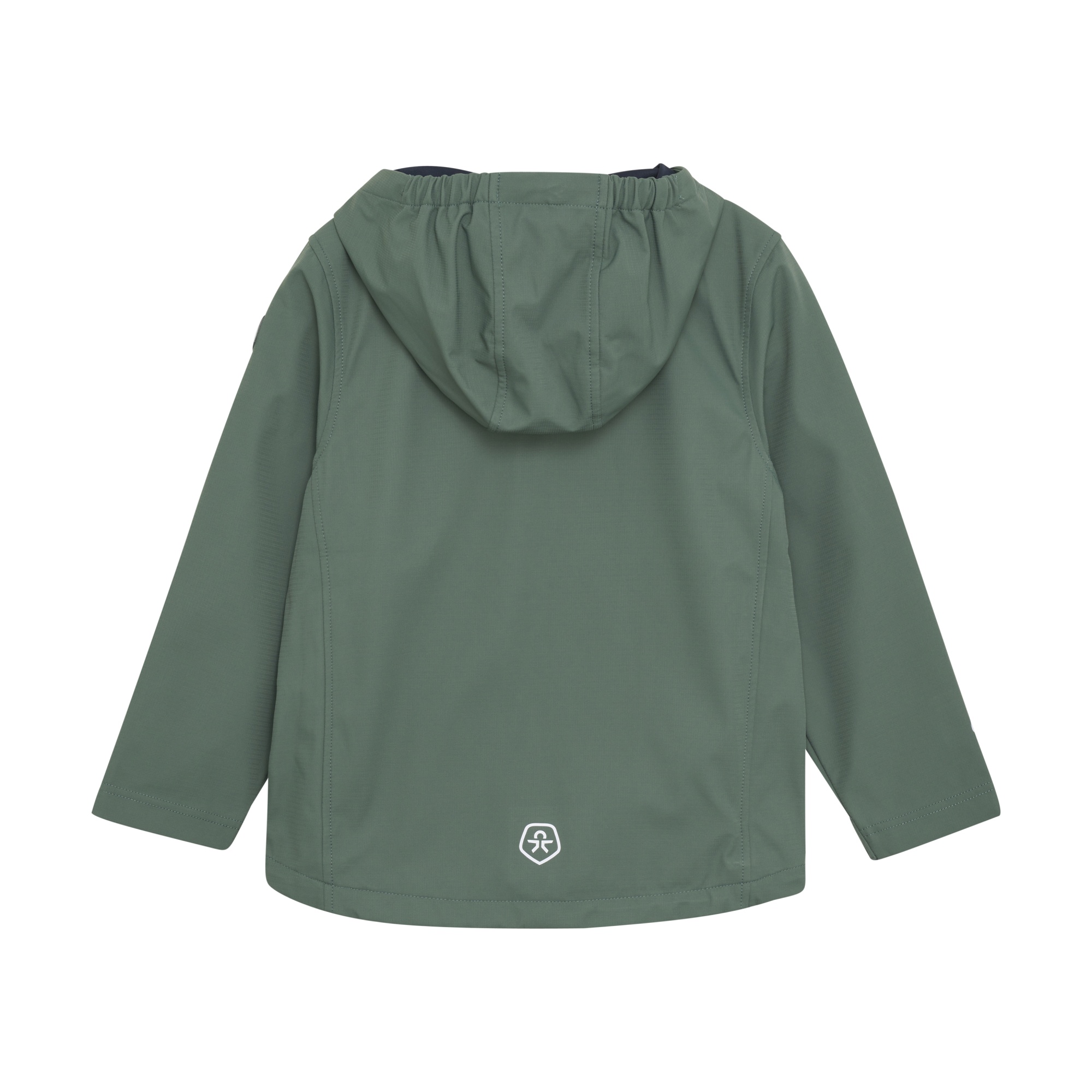 Детская легкая куртка из материала Softshell Color Kids Зеленая | фото