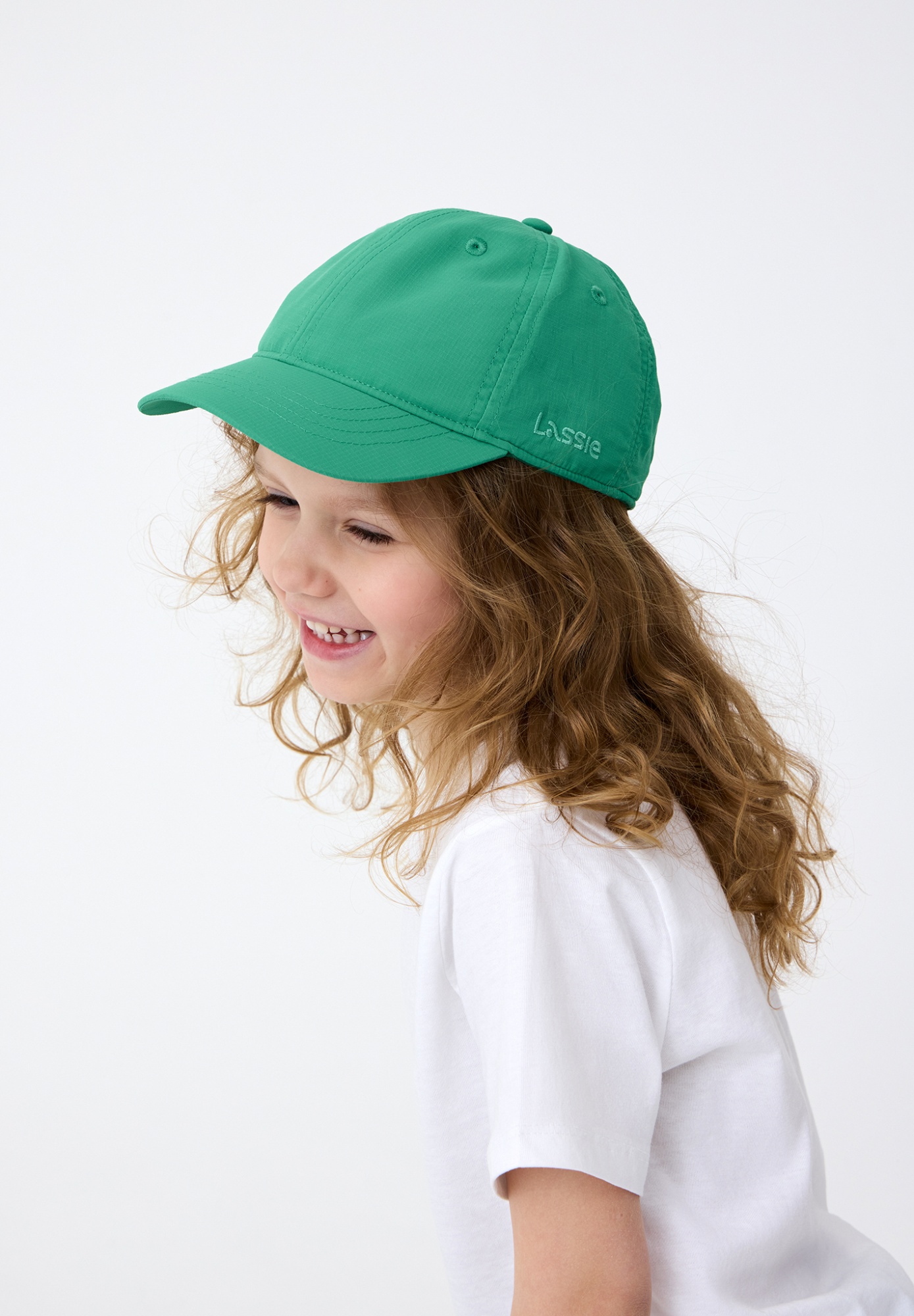 Детская кепка Lassie Nuppi Зеленая | фото