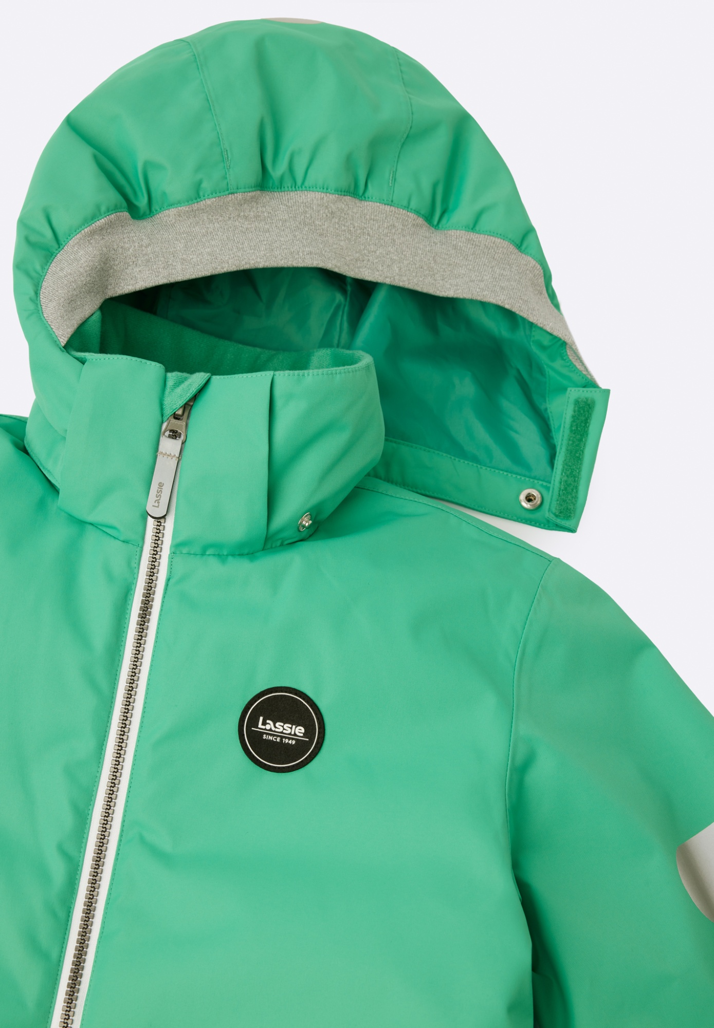 Детская утепленная куртка Lassie Sydvest Зеленая | фото