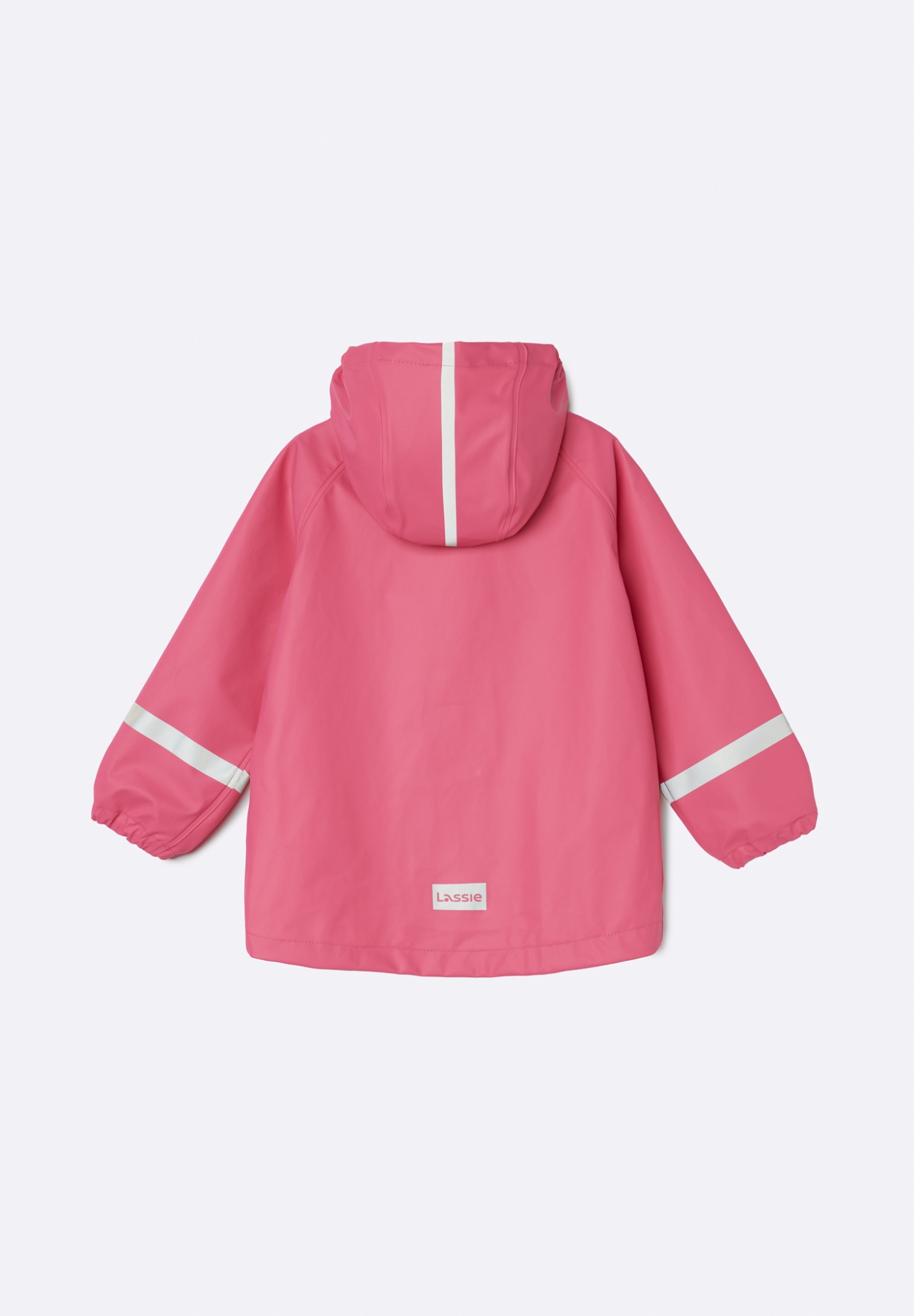 Детская дождевая куртка из материала Suprafill Lassie Vesi Розовая | фото