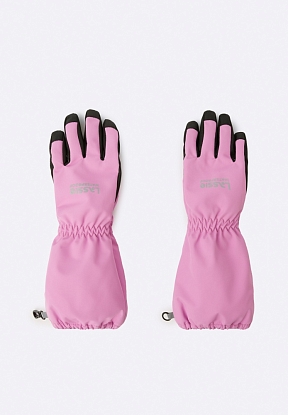 Детские водонепроницаемые перчатки Lassie Zea Розовые | фото