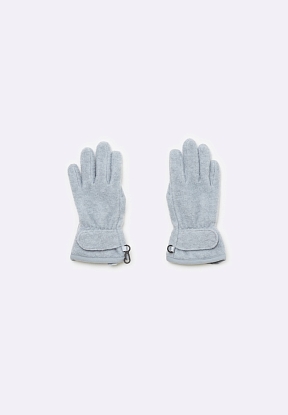 Детские флисовые перчатки Lassie Kirre Серые | фото