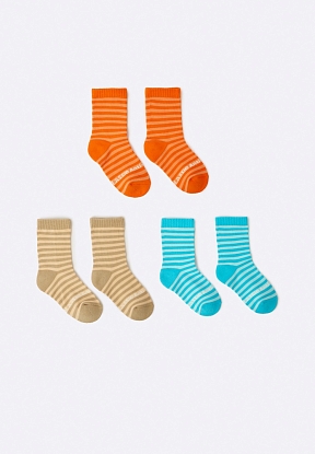Детские носки Lassie Insect, 3 пары Оранжевые | фото