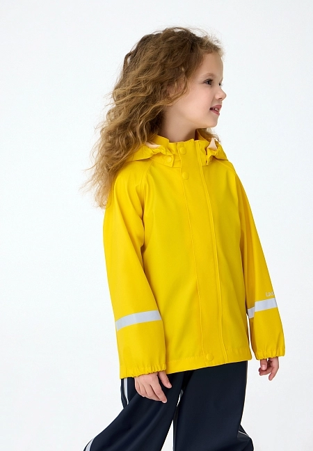 Детский дождевой комплект из материала Suprafill Lassie Tihku Желтый | фото
