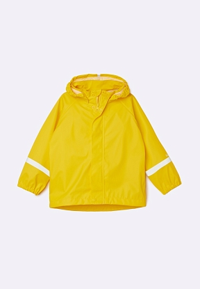 Детская дождевая куртка из материала Suprafill Lassie Vesi Желтая | фото