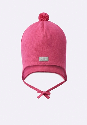 Детская шапка-бини Lassie Noe Розовая | фото