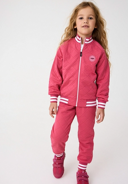 Детский стеганый костюм Lassie Birgus Розовый | фото