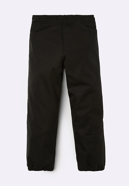 Детские брюки из материала Softshell Lassie Miry Черные | фото