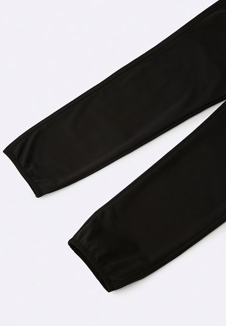 Детские брюки из материала Softshell Lassie Peeta Черные | фото